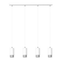 Fumiko 4 Wh/Chrom Pendelleuchte