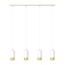Lampe suspendue Fumiko 4 Wh/Or