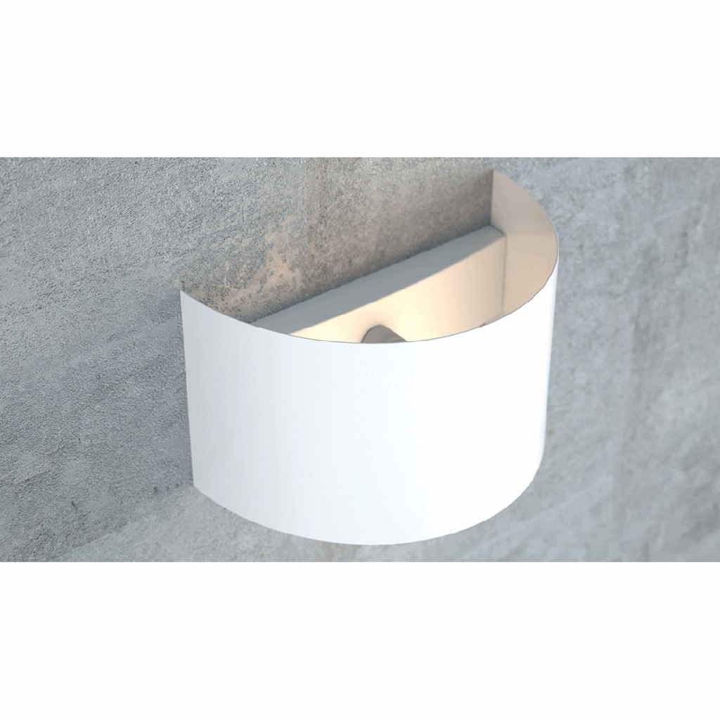[950/1] Fold White Wandleuchte