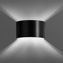 Lampada da parete Fold Black