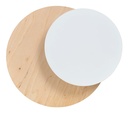 Circle 1B Weiße Wandleuchte
