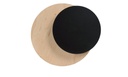 Circle 1B Schwarze Wandleuchte