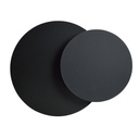 Circle 1C Schwarze Wandleuchte