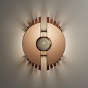 Lampada da parete a forma di palma