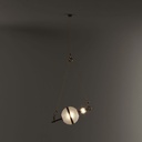  Lampada a sospensione Saturno