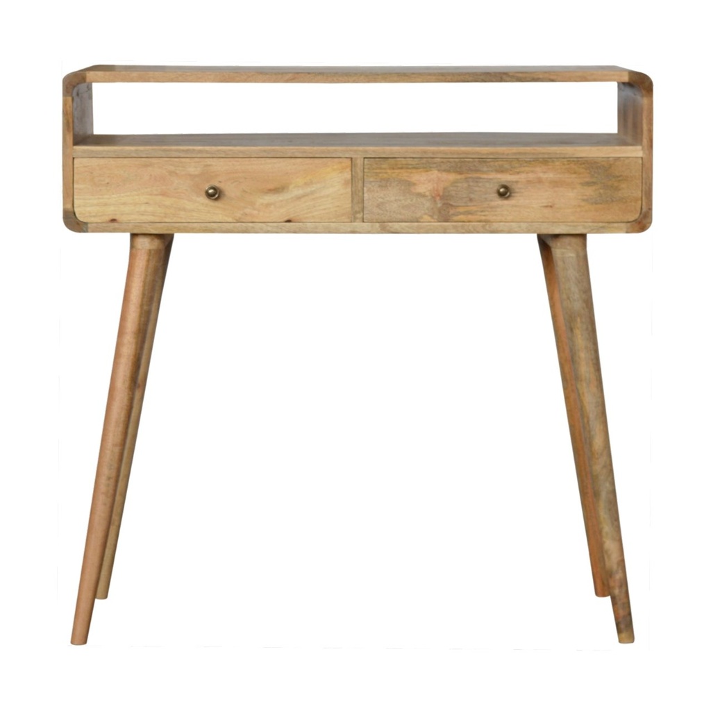 [IN714] Consolle curva effetto rovere