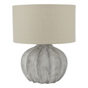 Lampada a flauto bianco antico Darcy