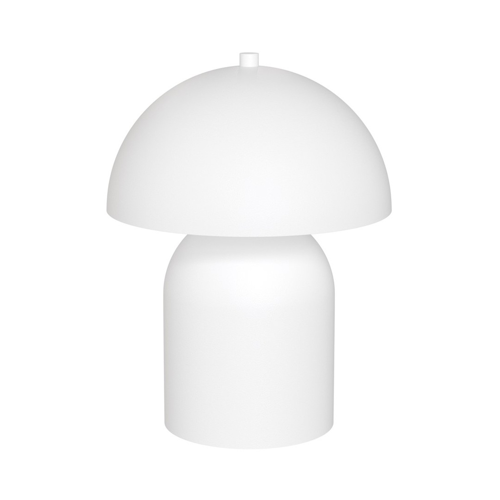 [1453/LN2] MUSH LN2 WH Lampada da tavolo