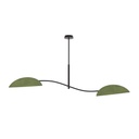 LOTUS 4 BL GREY Ceiling Lamp