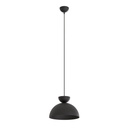 LUNARO 1S BL NERO Lampada a sospensione
