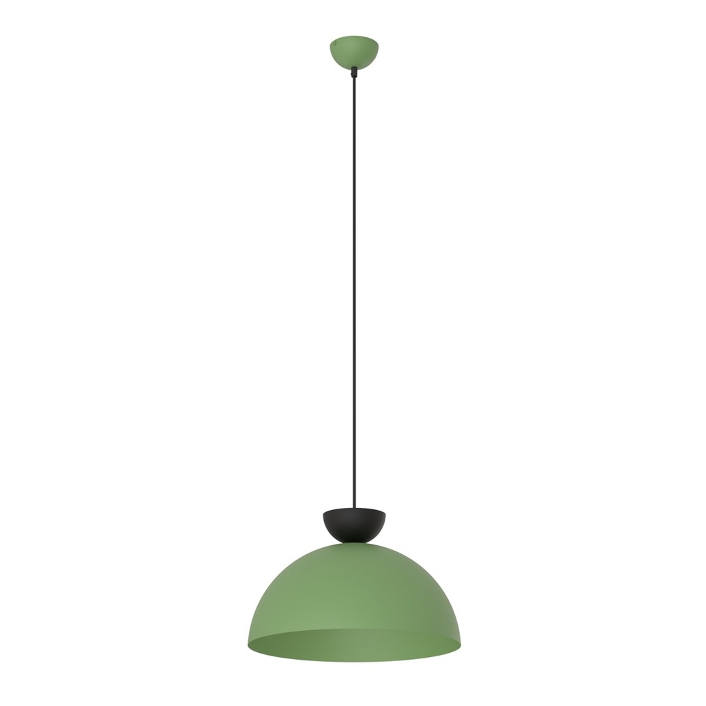 [1473/1L] Lampe suspendue LUNARO 1L NOIR VERT