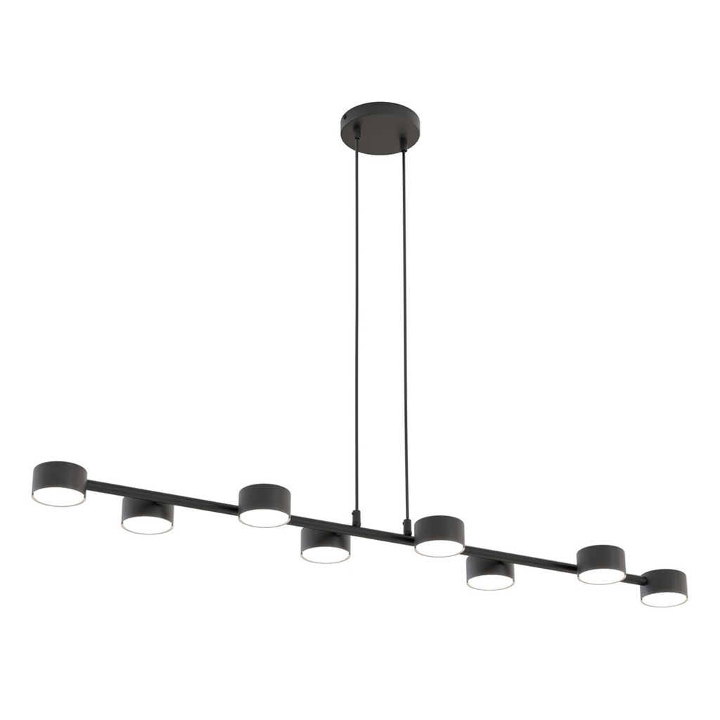 [1439/8] Lampe suspendue MEGARA 8 BL