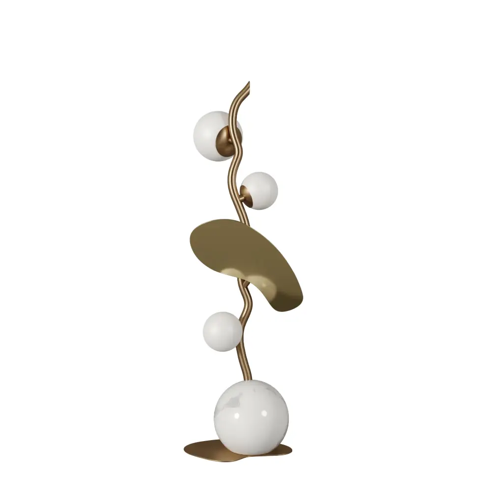 Mandel-Tischlampe