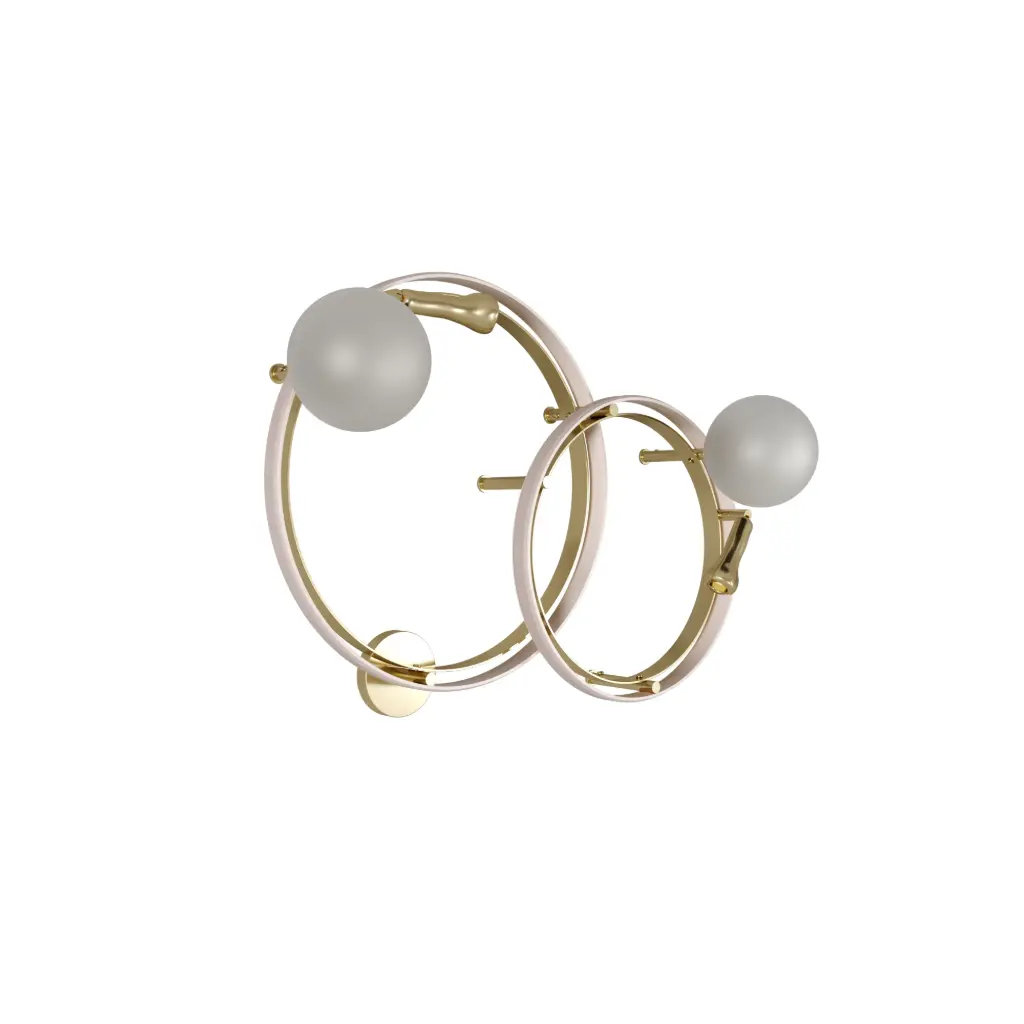 [CM01182] Set Lampada da parete Pearl