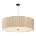 E2 ELIZABETH Pleated Suspension Lamp Exclusive Handmade in Italy