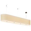 E6 ELEANOR Pleated Suspension Lamp Exclusive Handmade in Italy