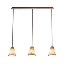 OR28 Three Pendants Carrara Marble Exclusive Handmade in Italy