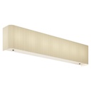 E13 THATCHER Wall Lamp in Pleated Fabric, Entirely Handmade in Italy