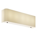 E12 CURIE Wall Lamp in Pleated Fabric, Entirely Handmade in Italy