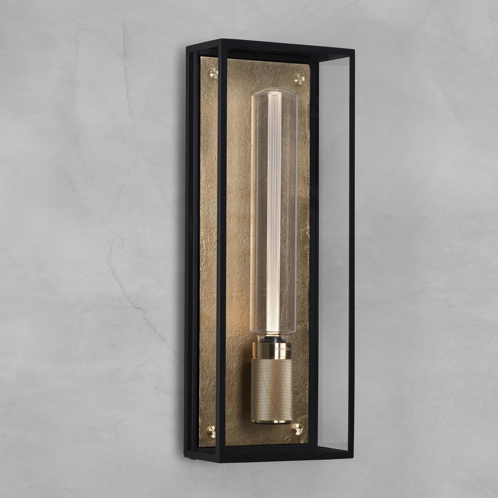 CAGED WET / WALL / CROSS / LARGE outdoor wall light