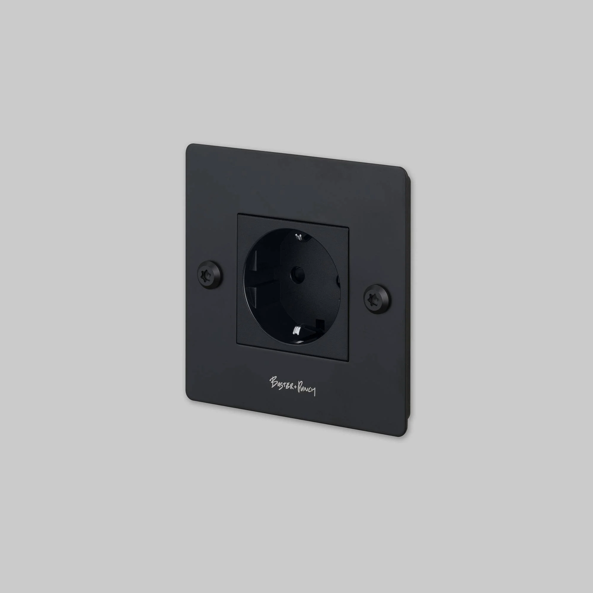Prise 1G SOCKET / SCHUKO TYPE F / LINEAR / WITH LOGO