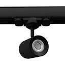 OSSI black GU10 4000K 7W 550lm