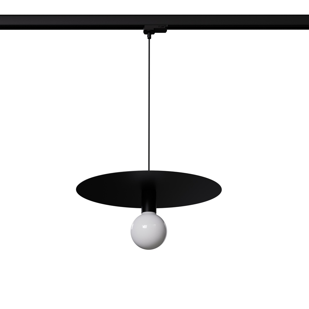 FLAVIO pendant lamp black E27 4000K 7.5W 690lm