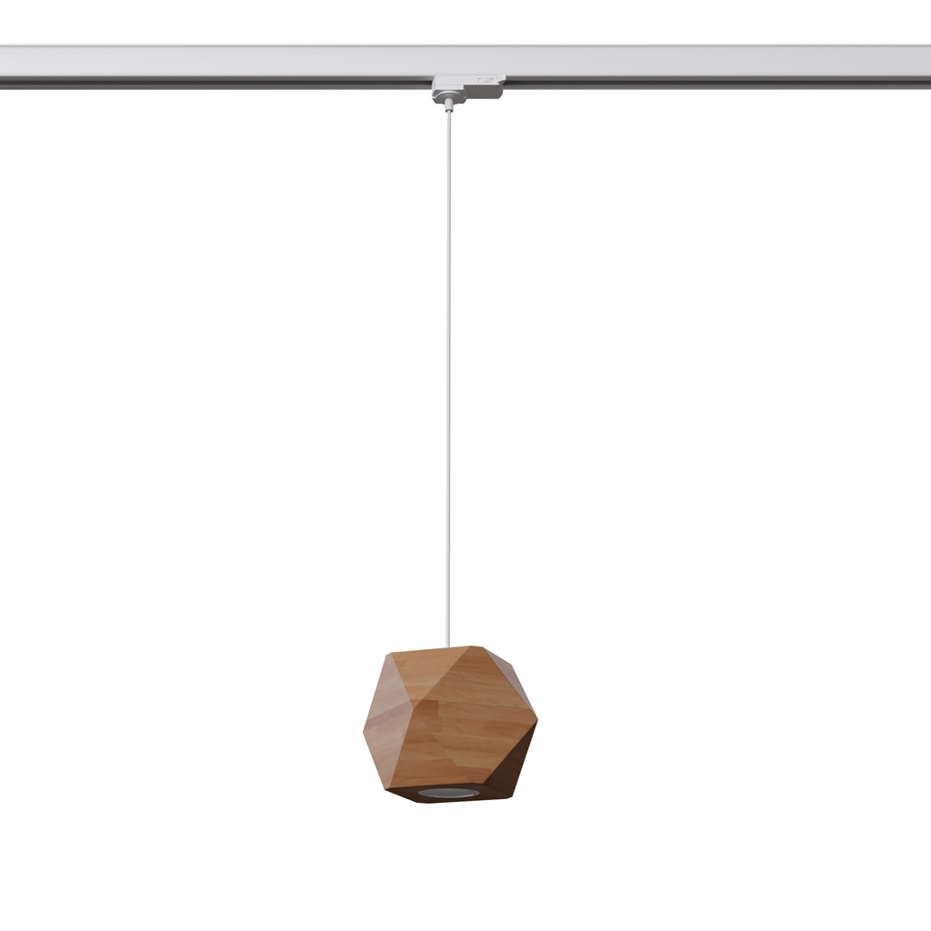 [MYL.00166] Lampe à suspension WOODY en bois naturel GU10 #W
