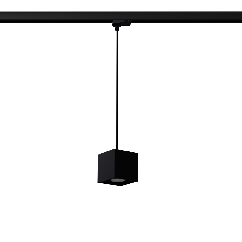 QUAD black GU10 pendant lamp
