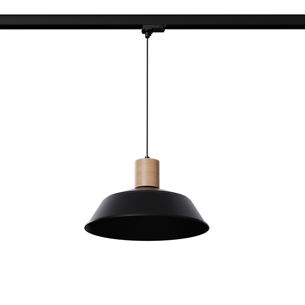 Lampada a sospensione FANO nera E27 3000K 7,5W 620lm