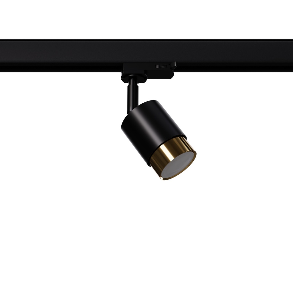 BLACK wall lamp black/gold GU10 3000K 7W 510lm