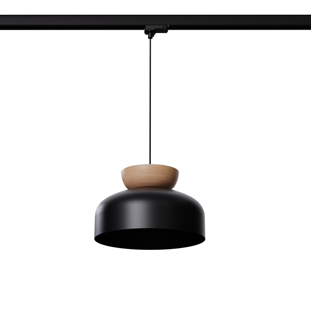 [MYL.00255] Lampada a sospensione MARION nero E27 4000K 7,5W 690lm
