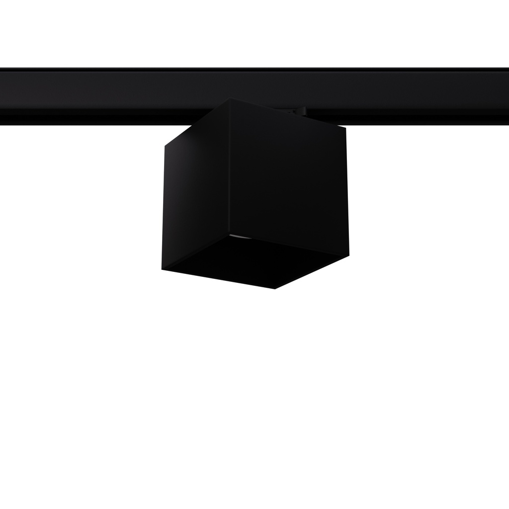 [MYL.00277] Plafonnier QUAD noir GU10