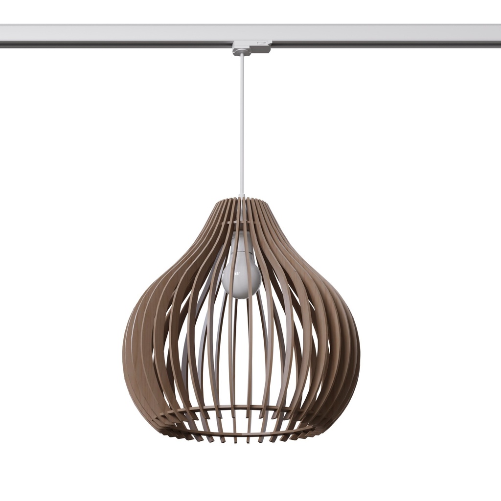APRILLA suspension en bois E27 4000K 7,5W 690lm #W