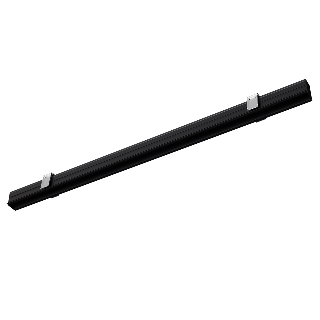 1m black recessed magnetic track MIDI ON/OFF DALI 48V