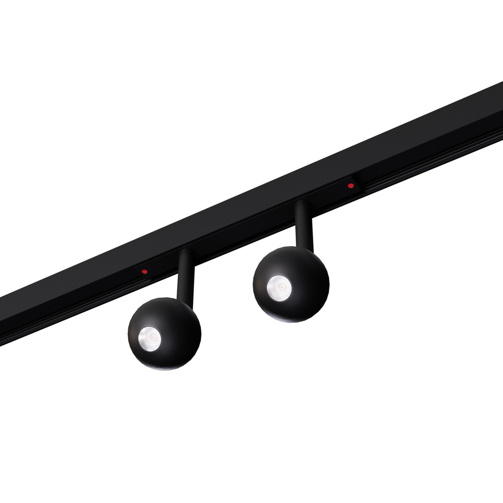 NOXE 2 LED noires 3000K 14W 1120lm