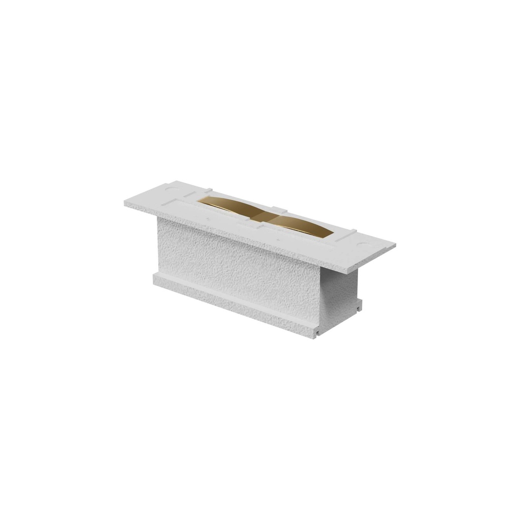 [MYL.00103] Connecteur caché sans alimentation blanche