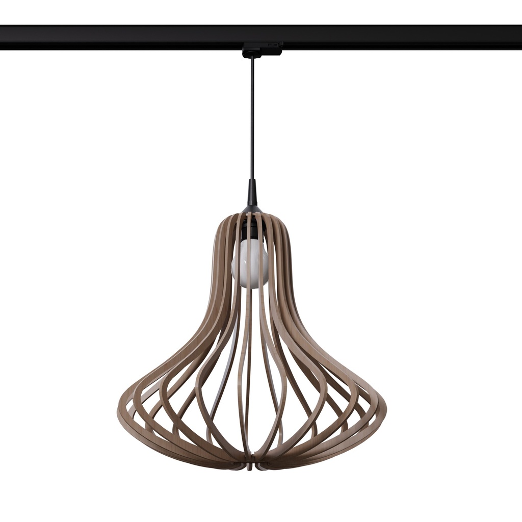 [MYL.00482] ELZA Holz-Pendelleuchte E27 3000K 7,5W 620lm #B