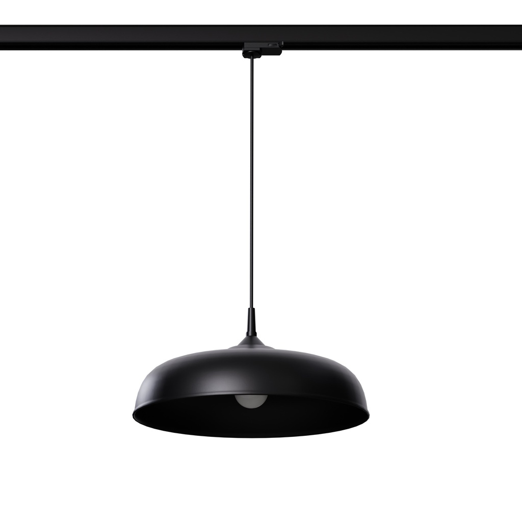 Lampada a sospensione GINA nera E27 3000K 7,5W 620lm