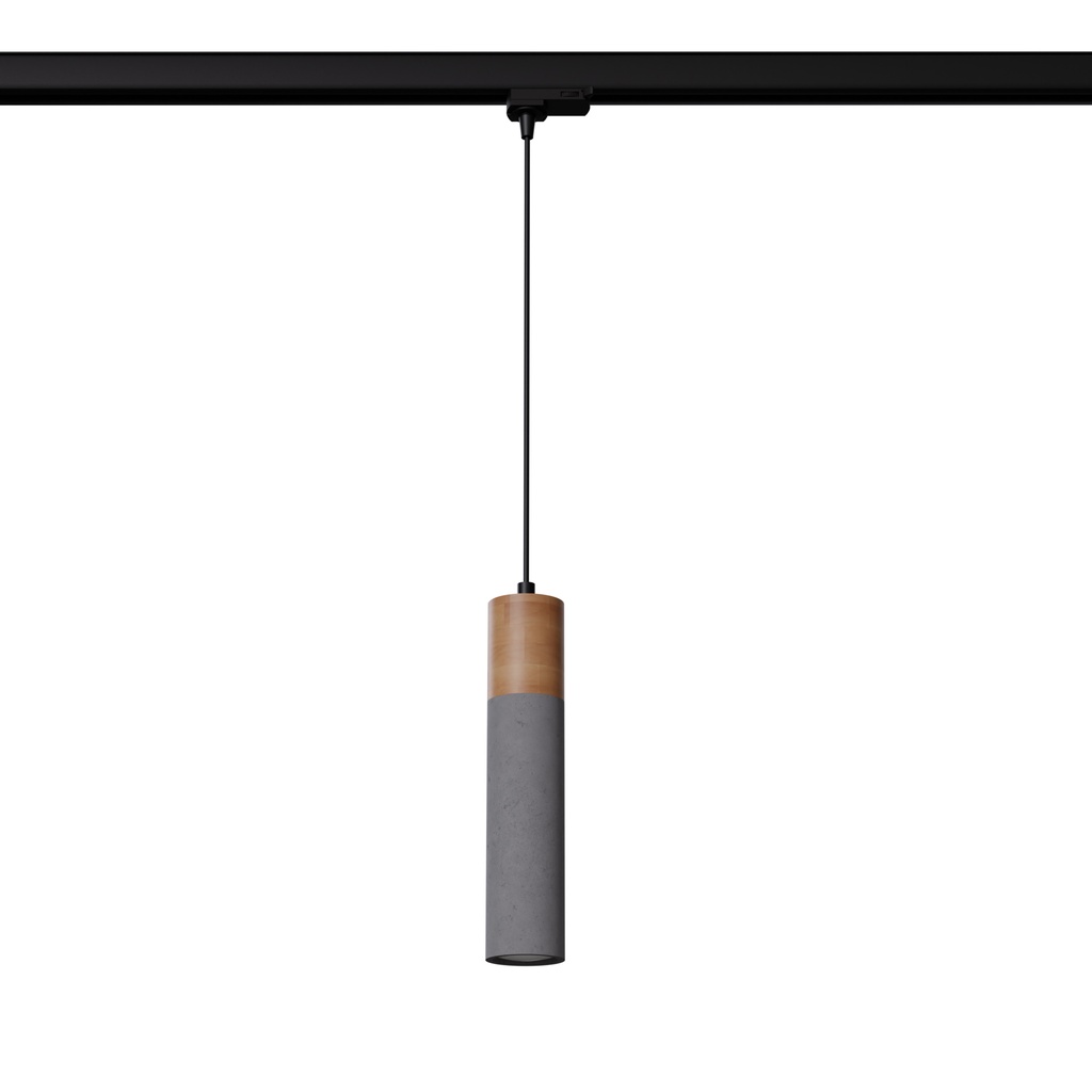 [MYL.00424] ZANE suspension grise GU10 #B