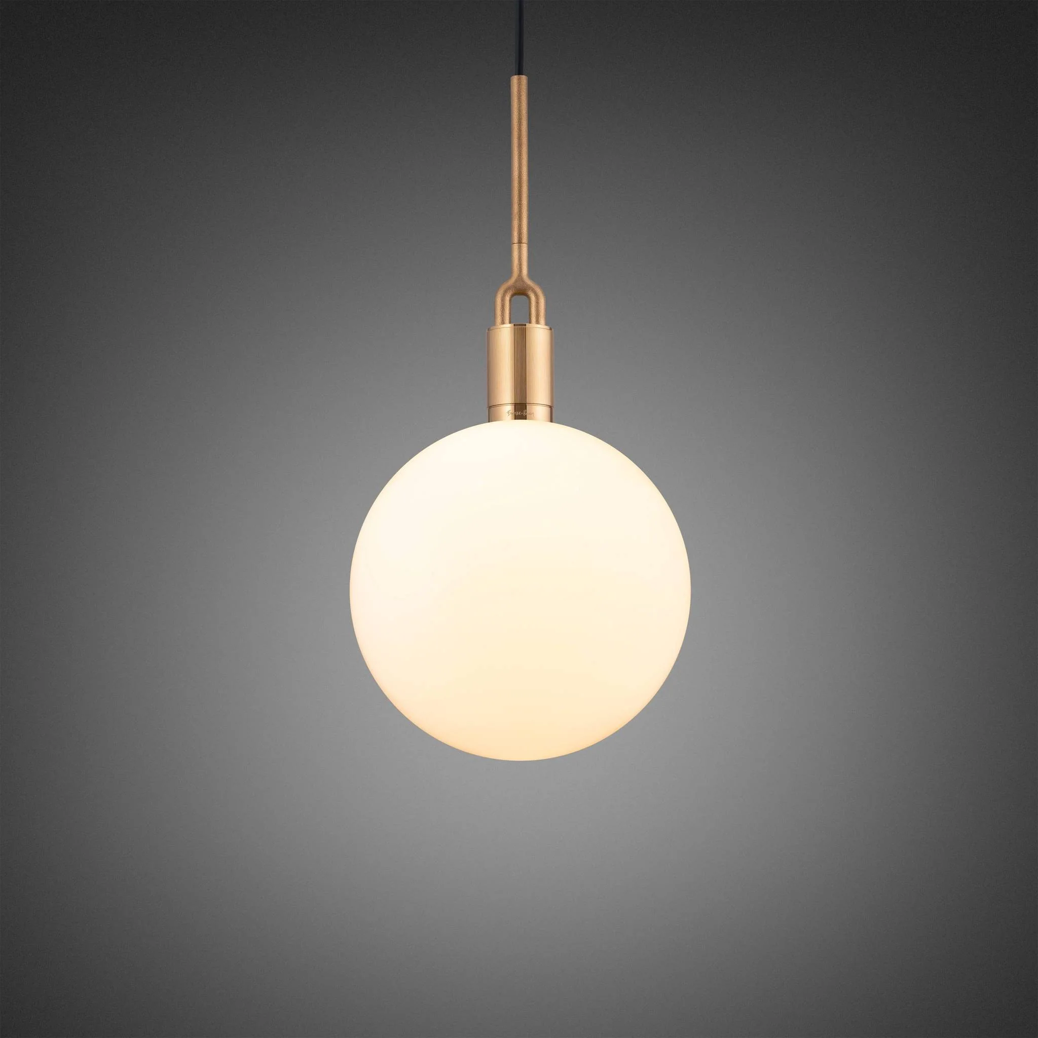 [RFP-823098] Suspension FORKED PENDANT / LINEAR / GLOBE / OPAL / LARGE (LAITON)