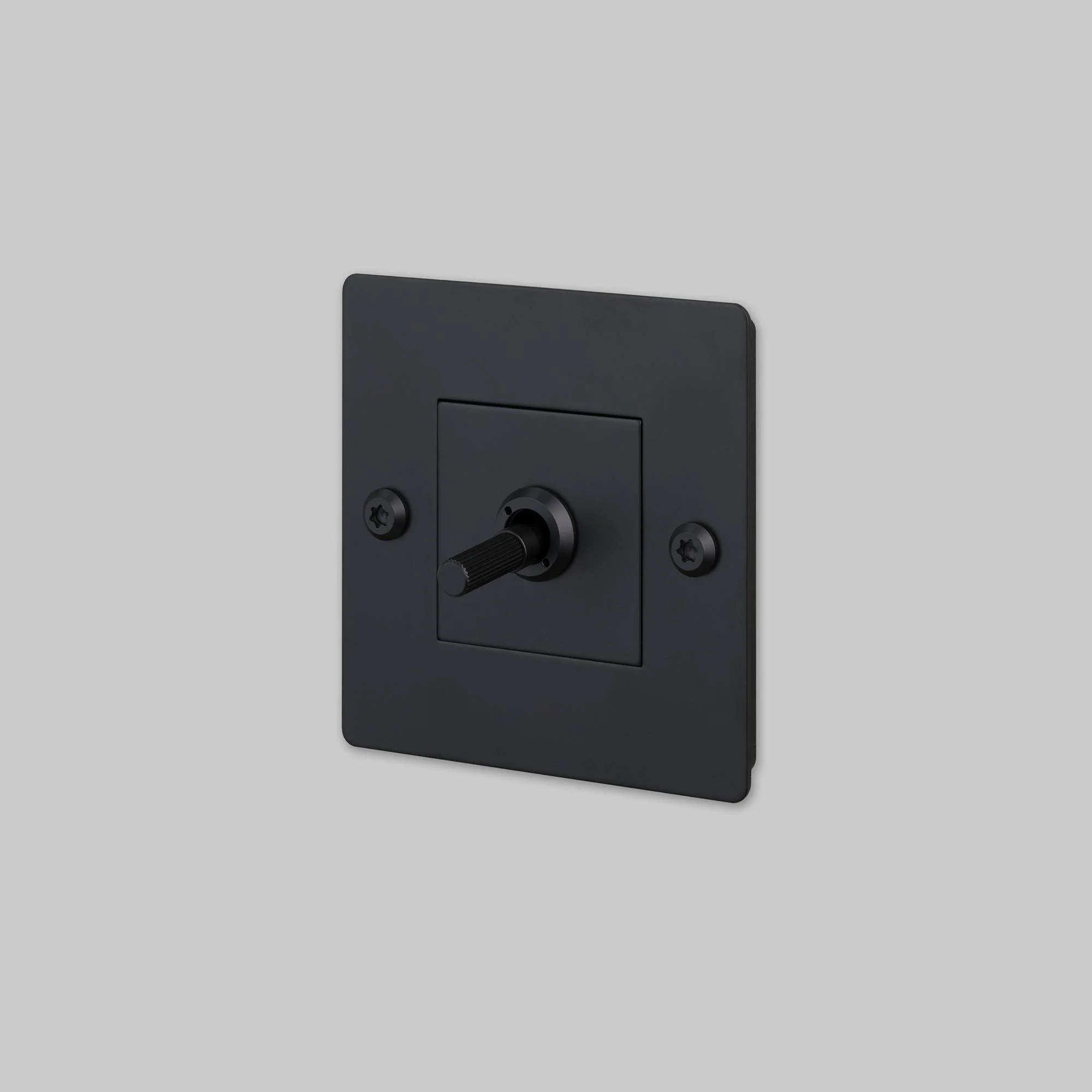 [CTG-024161] Interrupteur 1G TOGGLE / LINEAR / WITHOUT LOGO (NOIR)