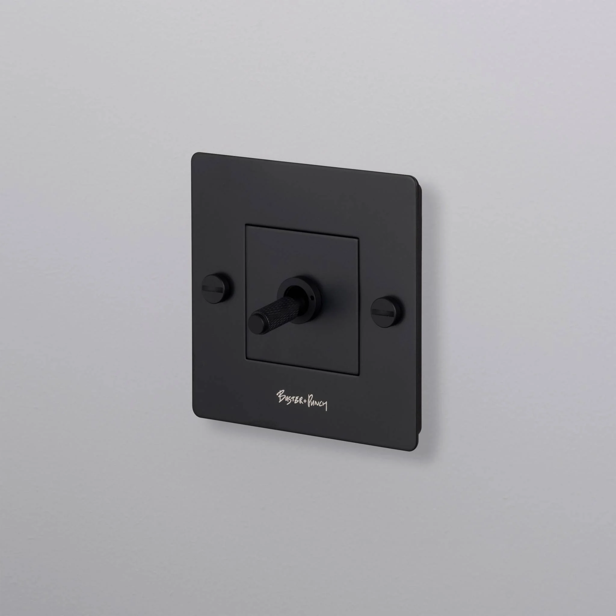 Lichtschalter 1G TOGGLE / CROSS / WITH LOGO