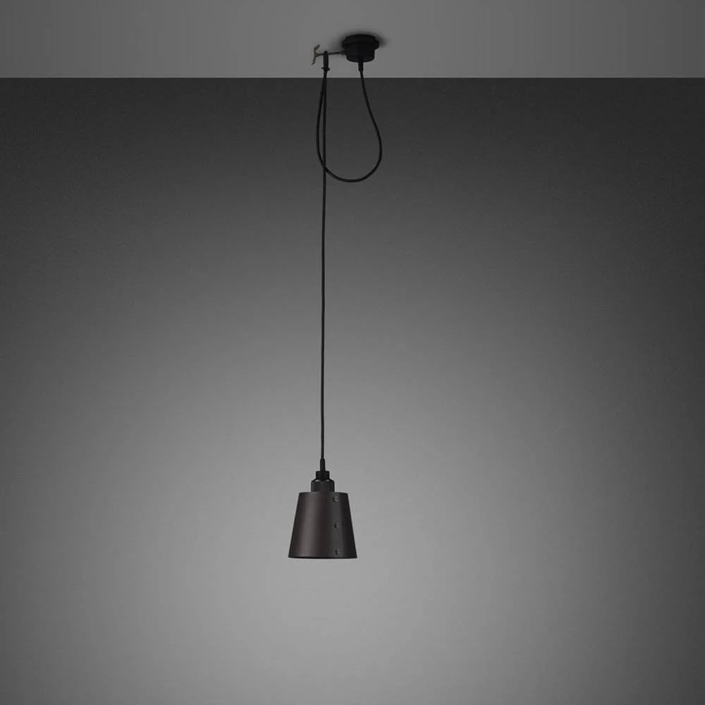 Lampada a sospensione HOOKED 1.0 / SMALL / CROSS / GRAPHITE