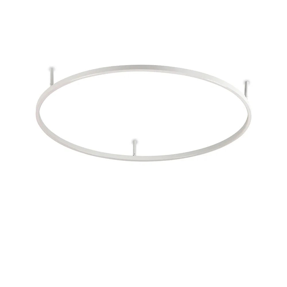 Ideal Lux LED Deckenleuchte ORACLE SLIM D090 ON-OFF IP20, 2700 K – Weiß