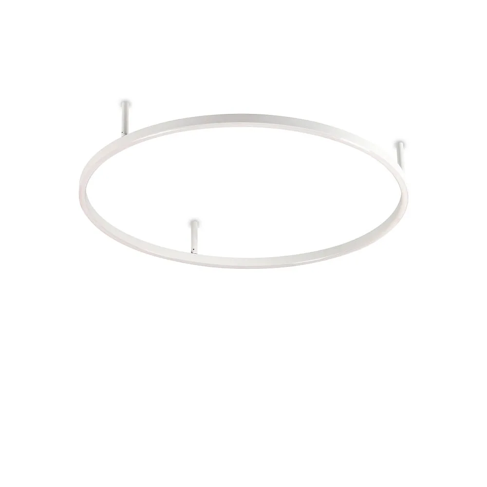 [IDEA-265995] Ideal Lux LED ceiling luminaire ORACLE SLIM, Ø 70cm, opal 35W 3000K 3050lm (white)