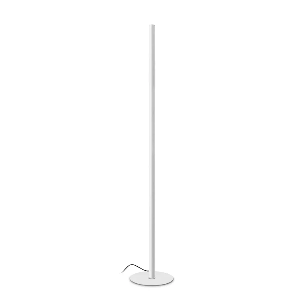 Ideal Lux Lampadaire LOOK PT1 avec interrupteur, indirect, avec variateur à cordons LED IP20, mat – blanc