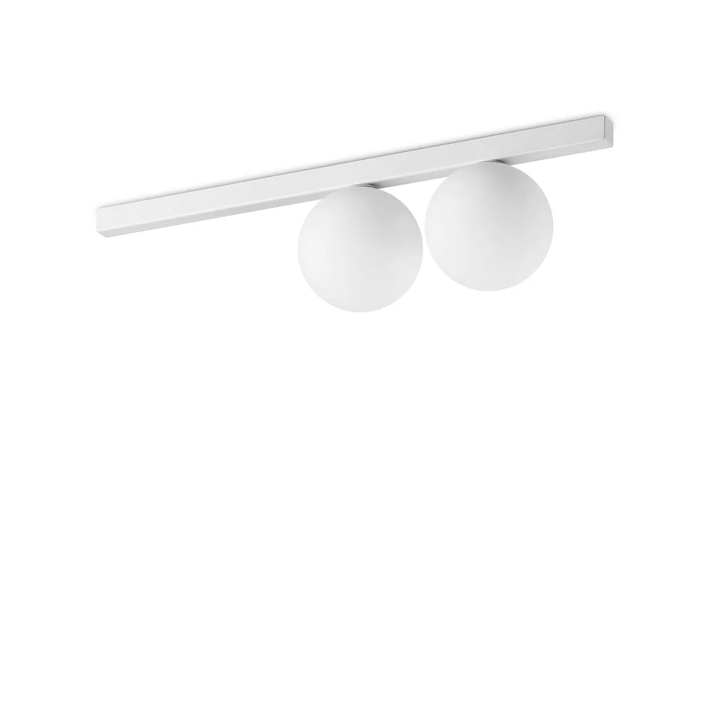 [IDEA-328430] Ideal Lux Ceiling luminaire BINOMIO 2 flames G9 IP20, dimmable (white)
