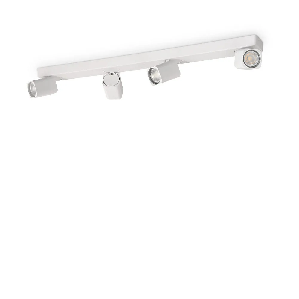 [IDEA-294827] Ideal Lux Ceiling luminaire RUDY, 4 flames, GU10 IP20, dimmable (white)