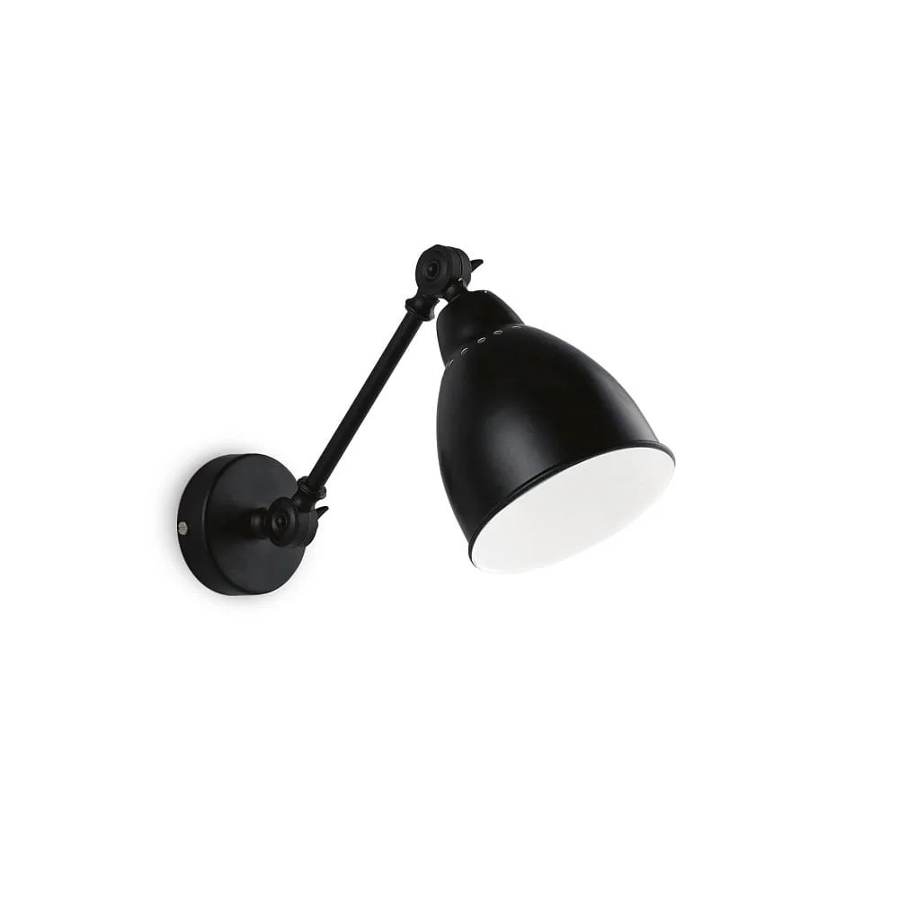 [IDEA-027852] Ideal Lux Wall luminaire NEWTON AP1, E27 (black)